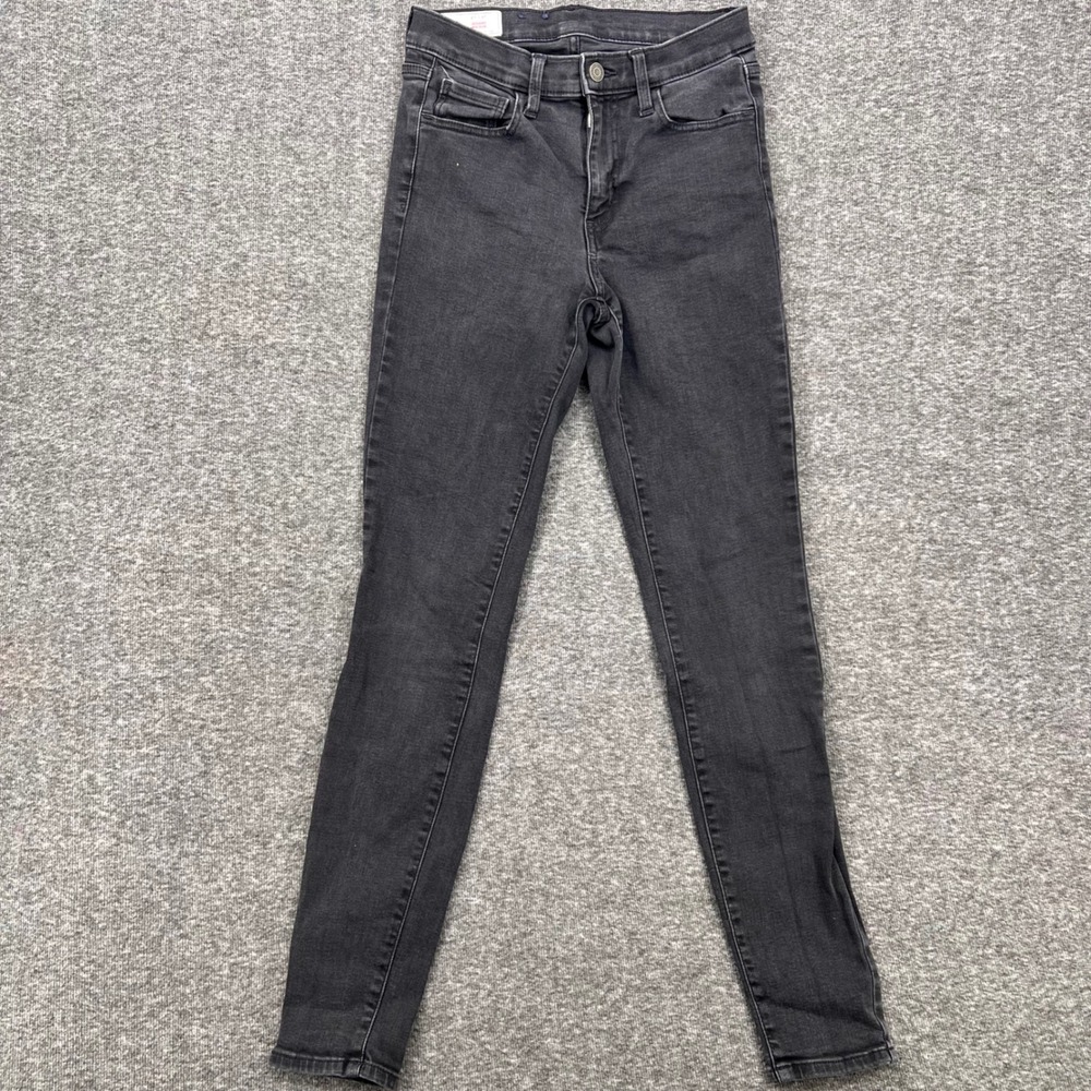 Gap Womens Mid Rise Jegging Faded Black Casual Skinny Jeans Size 27 4 Tall